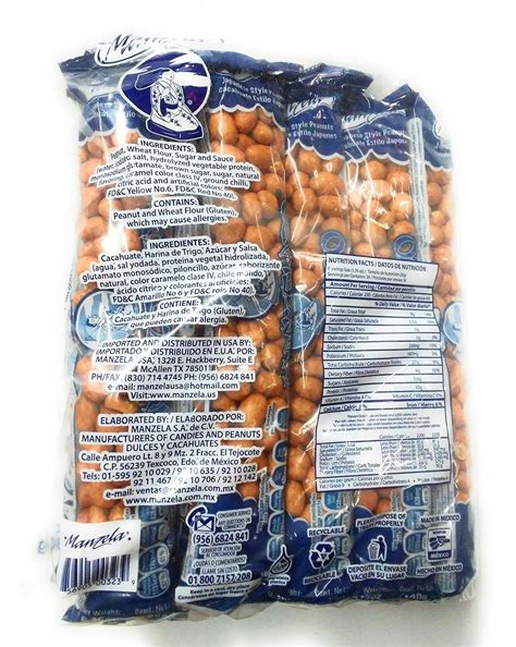 Japanese Style Peanuts 10 Count 635oz Cada Uno Chile Ubuy