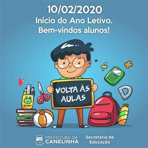 Volta às Aulas Escolas Municipais iniciam no dia 10 de fevereiro