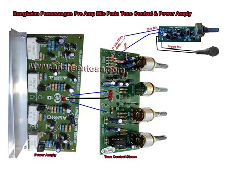 Cara Memasang Pre Mic Pada Tone Control Dan Power Amply Aflah Sentosa