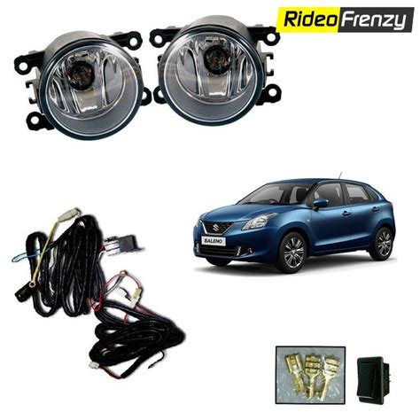 Buy Maruti Suzuki Baleno Fog Lamp Kit Wiring Switch Included Online