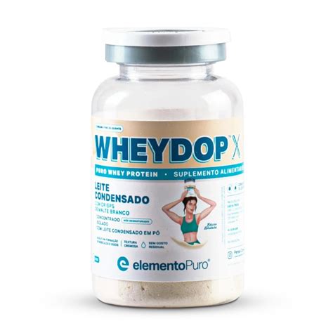 Monodose Wheydop X Whey Protein Leite Condensado Elemento Puro 25G