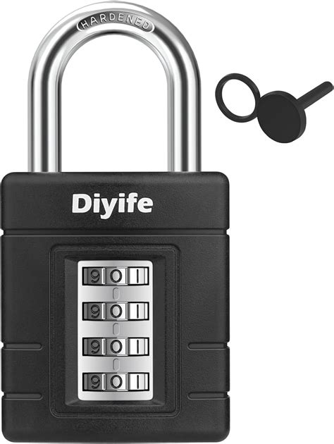 Heavy Duty Combination Padlocks Outdoor Weatherproof Diyife Mm