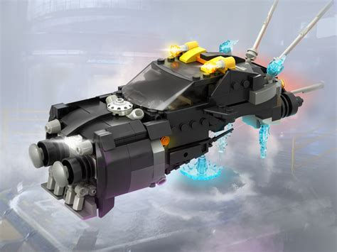 Lego Moc 76181 Space Police Batmobile By Mirrorbricks Rebrickable Build With Lego