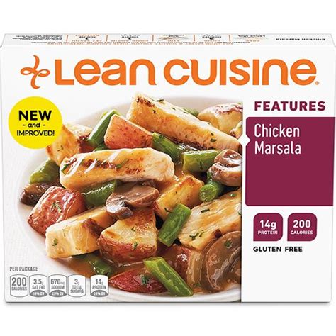 Our Menu Of Frozen Meals Lean Cuisine Lean Cuisine Gluten Free Entrees Chicken Marsala