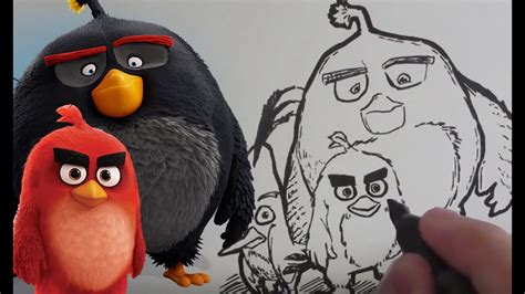 COMO DIBUJAR A ANGRY BIRDS Dibujo De Angry Birds YouTube