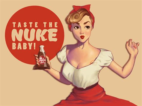 Fallout фэндомы Nuka Cola Fallout Art Wepepe Artist