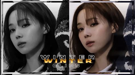 K Aespa Winter Hot Scenepack Editing Clips YouTube