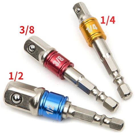 Купить 1/3 шт., квадратная гайка, отвертка, ударная головка, удлинитель ...