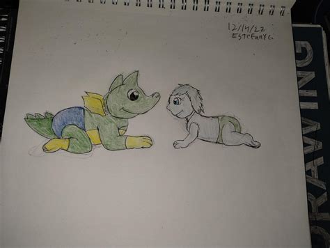 Tabaluga:Baby Tabaluga And Baby Lily by truetelebugsfan468 on DeviantArt