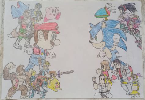 Console Wars: Nintendo vs. Sega by VitalyBelyalov on DeviantArt