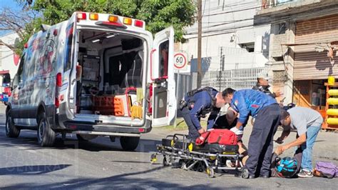 Motociclista Se Fractura Al Chocar Con Camioneta En Santa Crocce