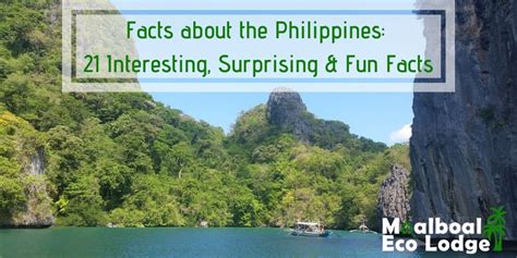 10 Facts About The Philippines 10 Facts About The Philippines – Akita ...