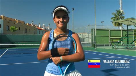 Valeria Rodríguez Tennis Recruiting Video Fall 2024 Youtube