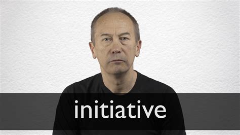 How To Pronounce Initiative In British English Youtube