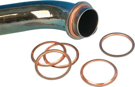 James Gasket Copper 10 Pack Exhaust Gaskets For 66 84 Harley Touring Fl