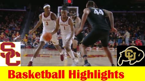 Colorado Vs Usc Basketball Game Highlights Feb 17 2024 Youtube