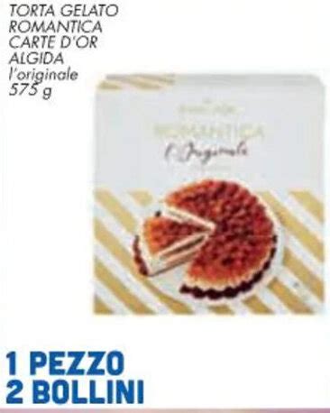 TORTA GELATO ROMANTICA CARTE D OR ALGIDA 575 G Offerta Di Conad Margherita