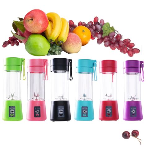 400ml Portable Juice Blender USB Juicer Cup Multi Juicing With A