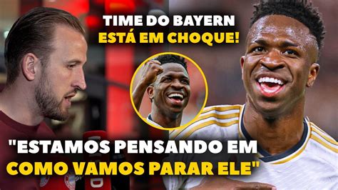 Eita Bayern Em Choque Vini Jr Olha O Que Os Jogadores Do Bayern