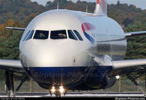 British Airways Airbus A319 G EUPE By Tony Marlow Edinburgh UK