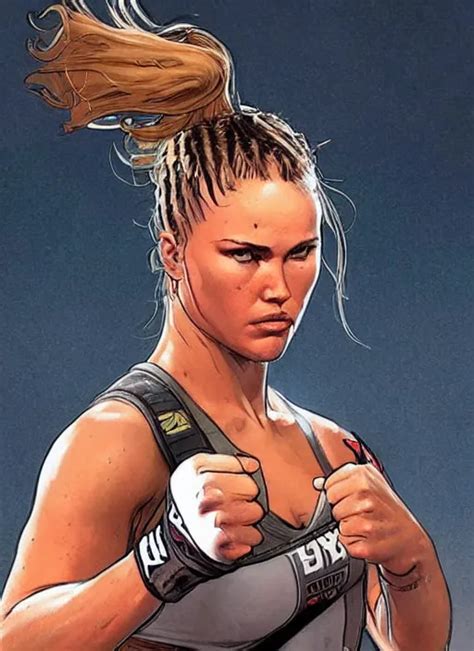 Apex Legends Ronda Rousey Concept Art By James Gurney Stable