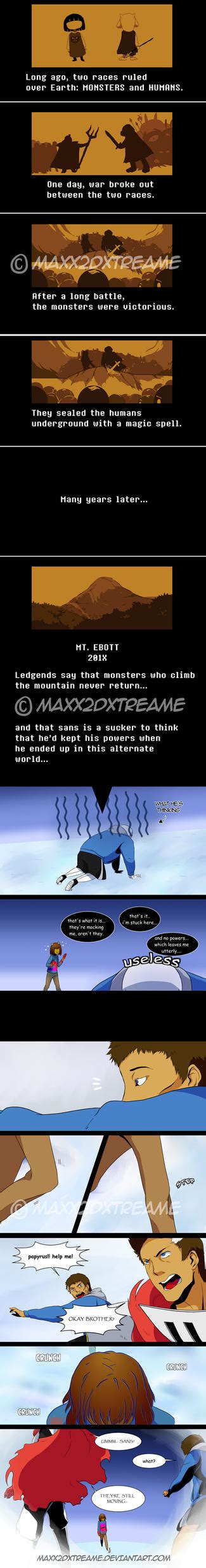 Undertale Detour Pg 25 By Maxx2dxtreame On Deviantart