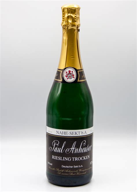 Unsere Weine Sekt Weingut Paul Anheuser