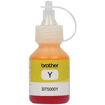 Botella De Tinta Amarillo Brother BT5001Y CyberMarket