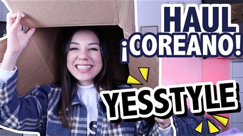 Probando Pesos De Ropa Coreana Yesstyle Youtube