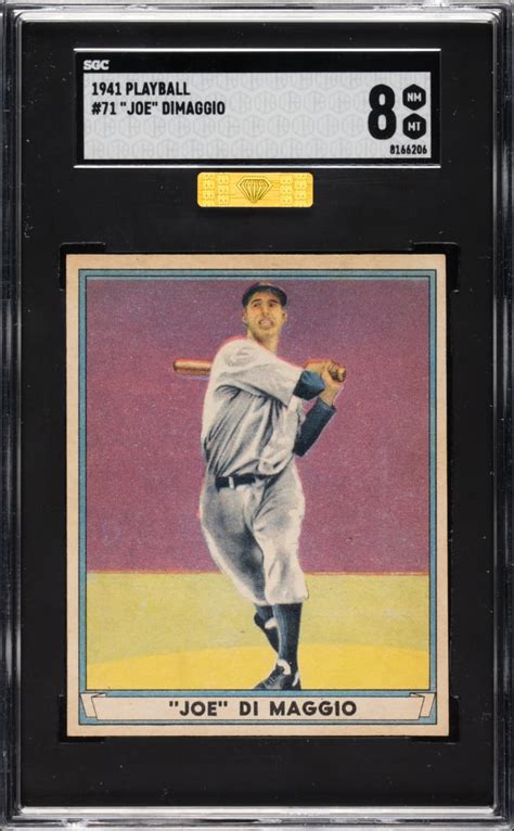 1941 Joe DiMaggio Card 1933 Goudey Babe Ruth Set Records In REA May