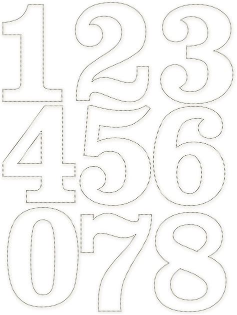 Number Cake Stencils Printable Printable Word Searches