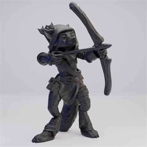 Hot Goblin 狐アーチャー ミニチュア ホットゴブリン TRPG レンジャー