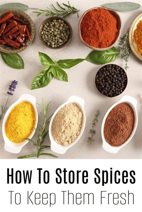 How To Store Spices And Keep Spices Fresh