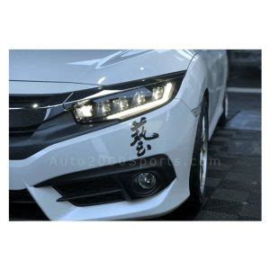 Honda Civic Head Lamp LED Audi Style 2016 2020