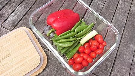 Amazon Nummyware Plastic Free Glass Food Container With