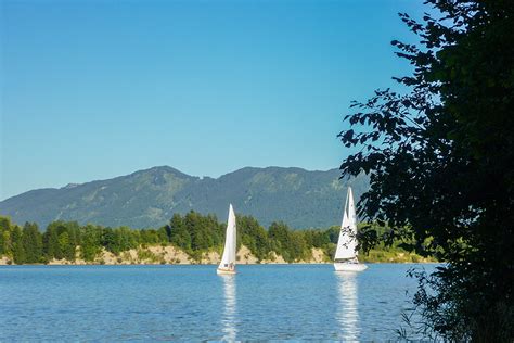 Der Forggensee - Campingplatz Seewang