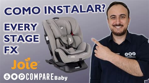 Como INSTALAR Cadeira Every Stage FX JOIE Instalação no Isofix ou