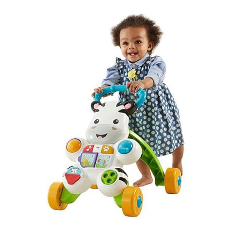 Apoiador Zebra Fisher Price - Andador Infantil - Apoiador Zebra com Luzes e Atividades - Fisher-Price