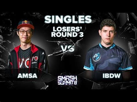 AMSa Vs IBDW Losers Round 3 Melee Singles Smash Summit 8 Yoshi