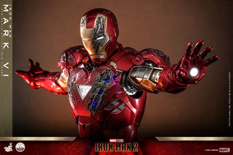 《钢铁侠2》钢铁侠mark 6 14比例珍藏人偶 Hot Toys