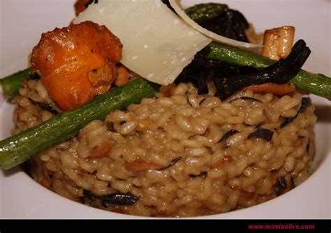 Mireia Oliv Blog Risotto De Setas Con Aroma De Trufa Blanca