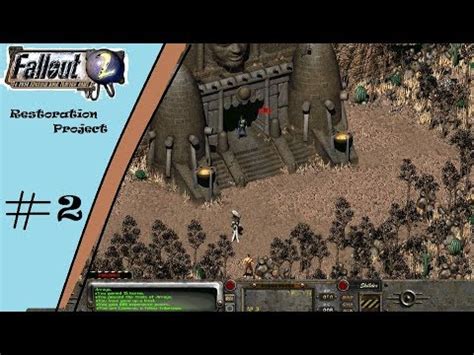 Lets Play Fallout 2 Part 2 The Temple Of Trials Restoration Project