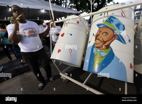 Steelpan Competition Port Of Spain Trinidad And Tobago Stock Photo