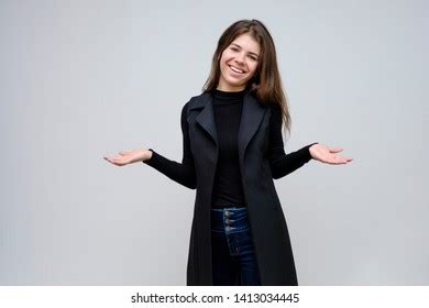 Photo Portrait Beautiful Smiling Brunette Business Stock Photo Shutterstock