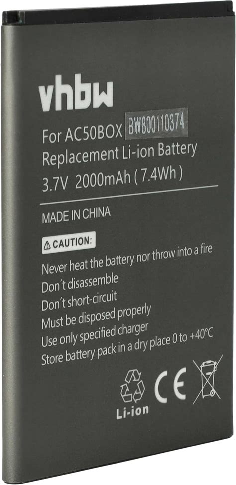 Vhbw Batterie Compatible Avec Archos B Neon G B Neon T L Phone