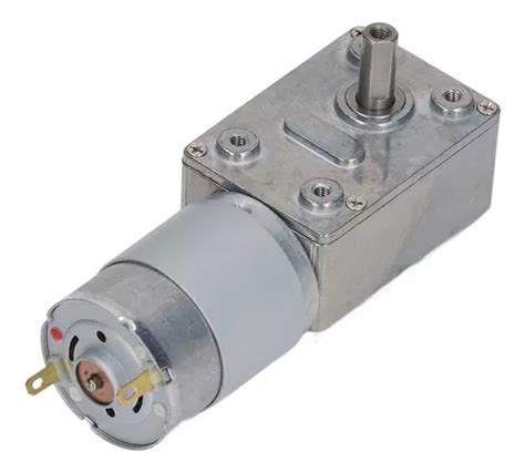 Motor De Engranajes Helicoidales Dc V Rpm Con Reducci N Cuotas