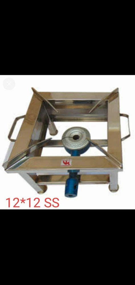 Stainless Steel Ss Single Burner Gas Bhatti X Inches At Rs