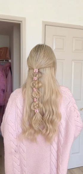 On Trend Bow Hairstyles For A Chic And Playful Look Braided Bow Tail