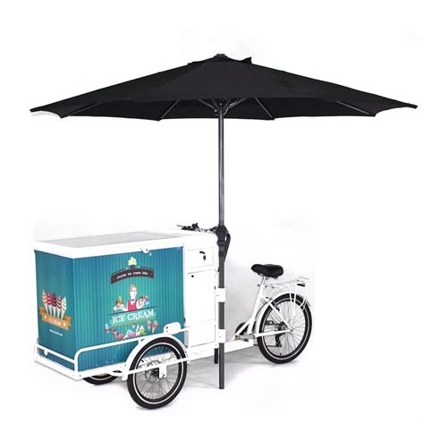 Commercial Street Ice Cream Vending Cart Popsicle Cart Ice Cream