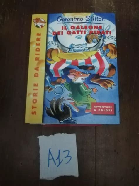 Geronimo Stilton Il Galeone Dei Gatti Pirati Battello A Vapore Eur